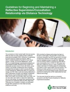 Image of front cover of the RSC via distance technology pamphlet.